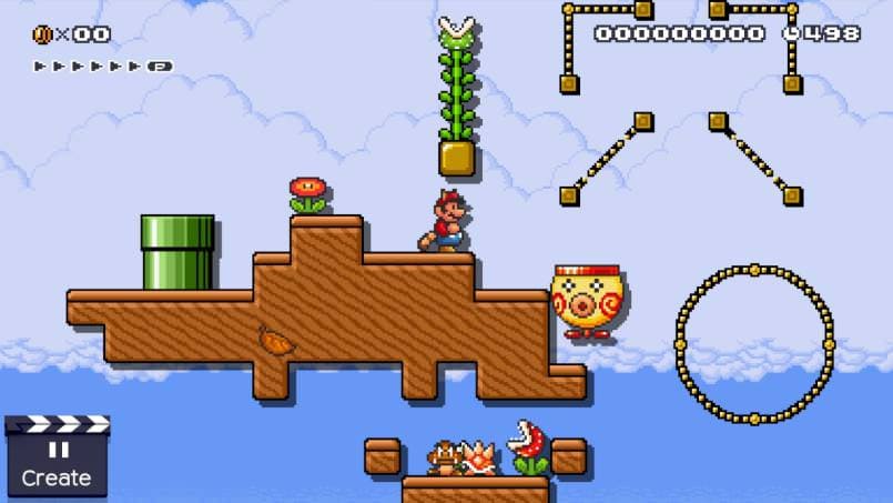 Super Mario Advance 4 in Super Mario Maker